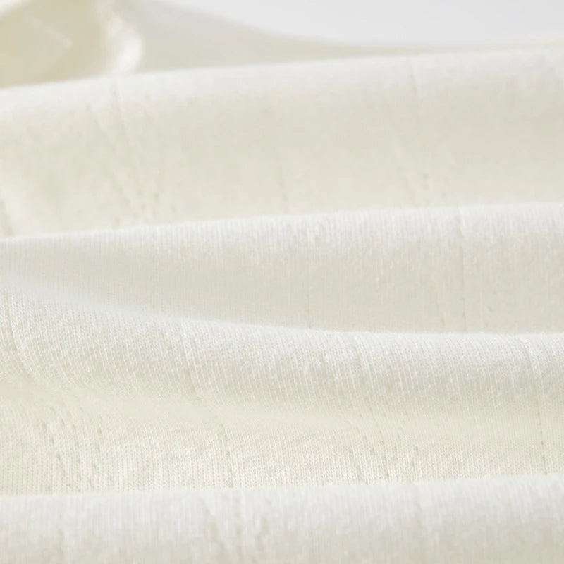 Baby Pajamas, Pure Cotton Infant Clothes Newborn Rompers Unisex Baby Spring and Summer Outfits Long-Sleeved Base Layer Crawlers